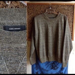 Isabel Marant  gold sweatshirt style sweater